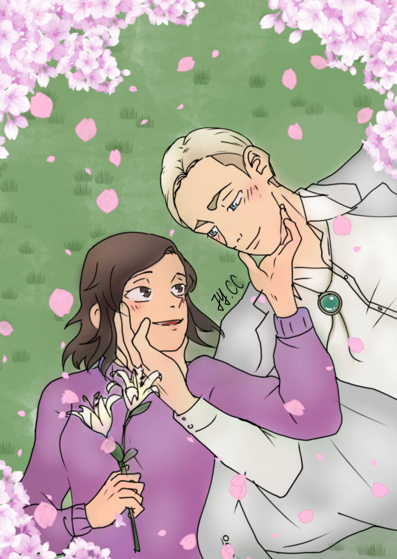 Friend x Erwin AoT Commission