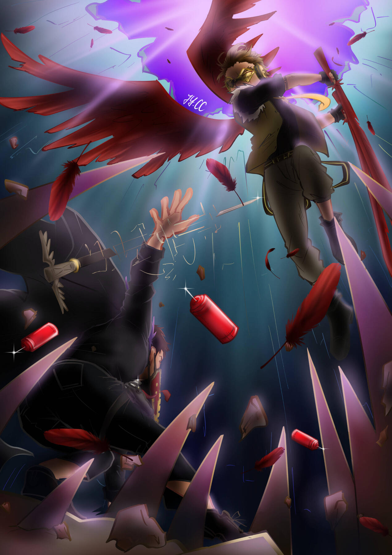 Overhawksweek Pro Hero Overhaul vs Yakuza Hawks