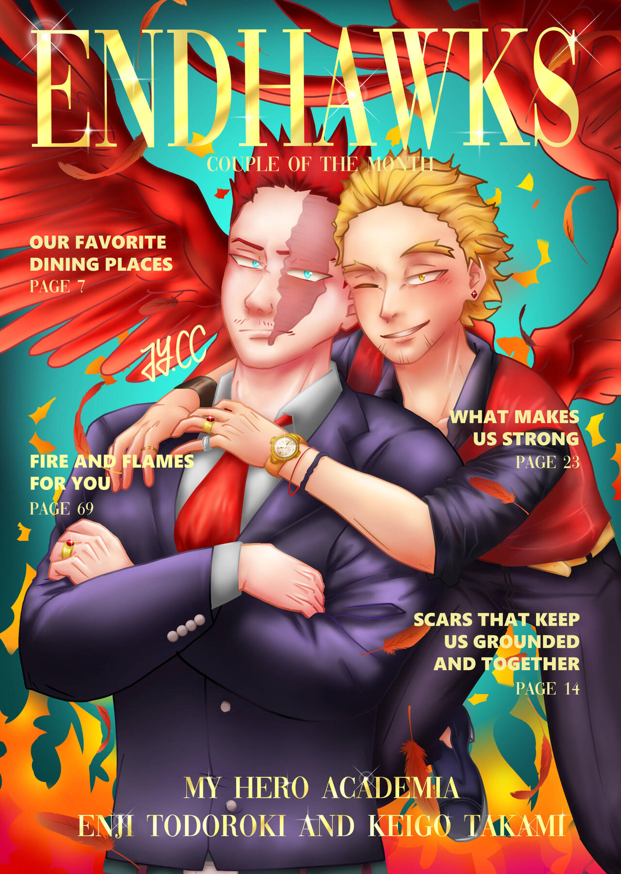BNHA Cover Endhawks