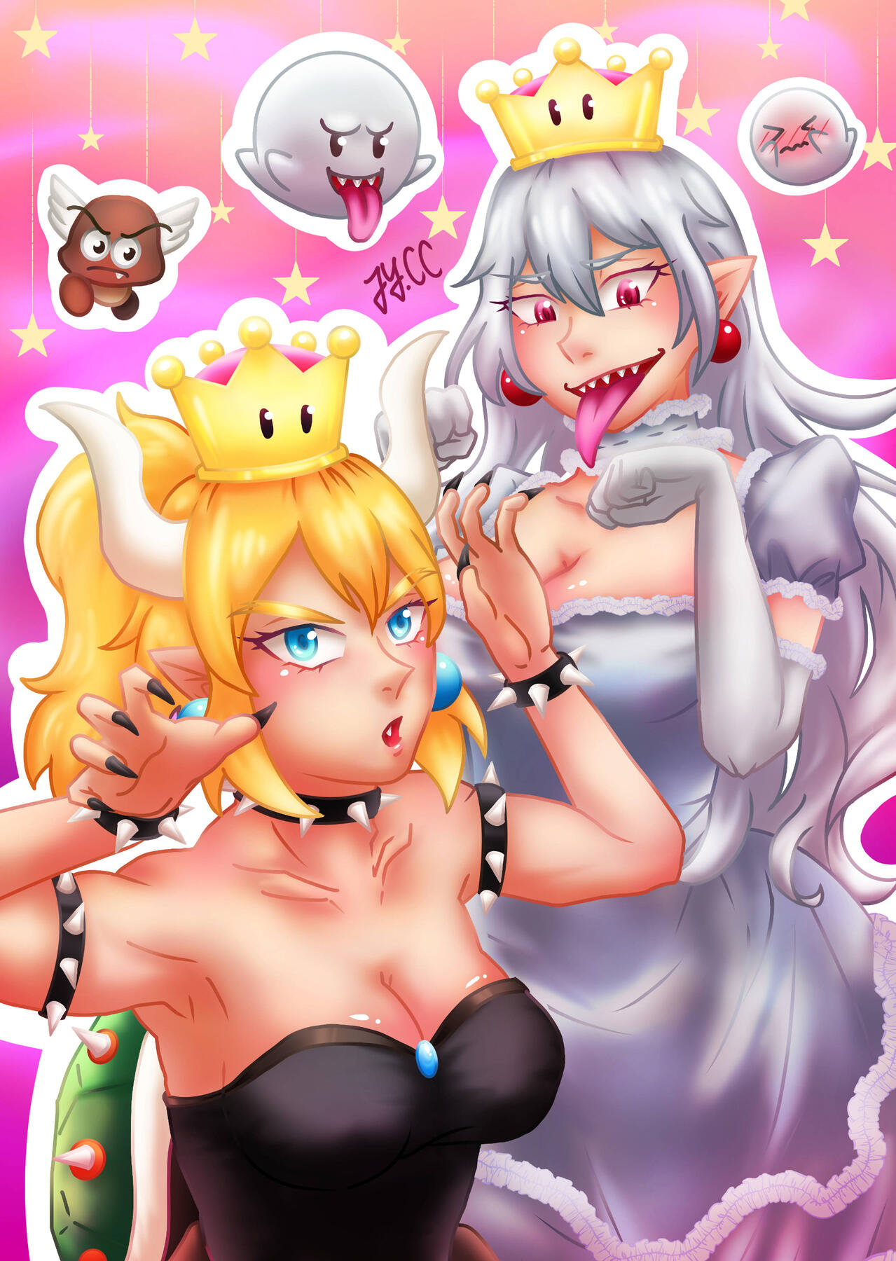 Bowsette & Boowsette
