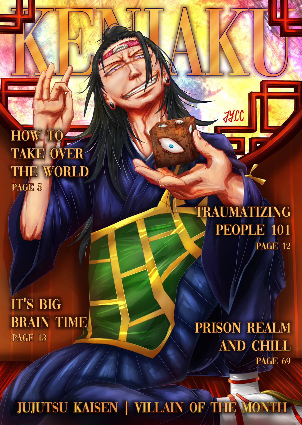 Villain of the month Kenjaku