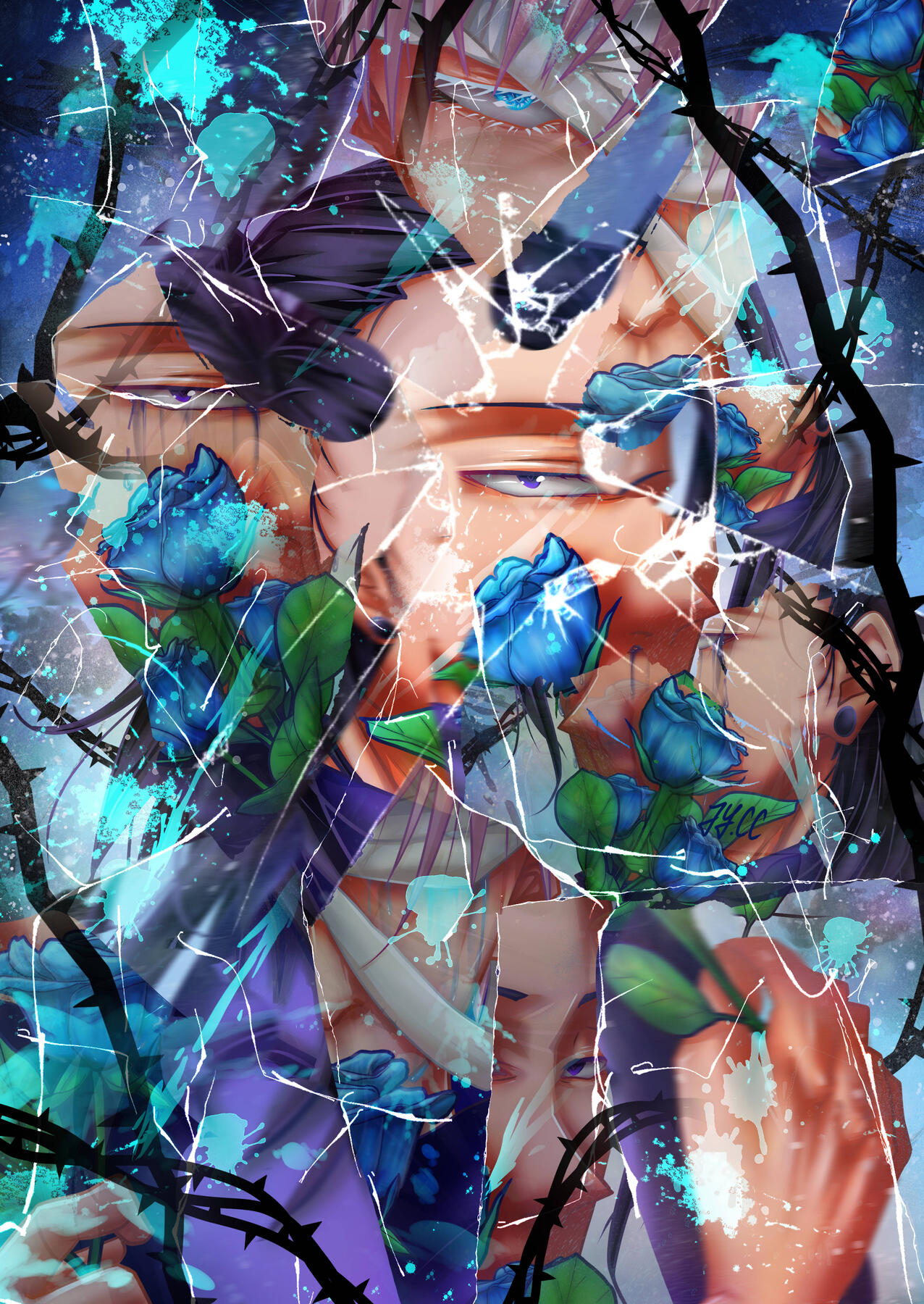 Blueroseshatteredmirror